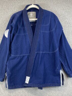 Calavera A2 Martial Arts GI jiu-jitsu workout activewear top only blue